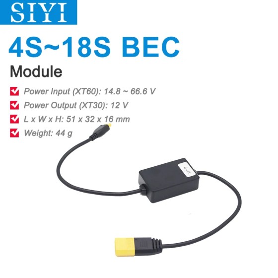 SIYI HM30 4-18S BEC Module for HM30 Air Unit